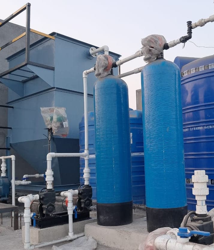Energy Plus India WTP Installation
