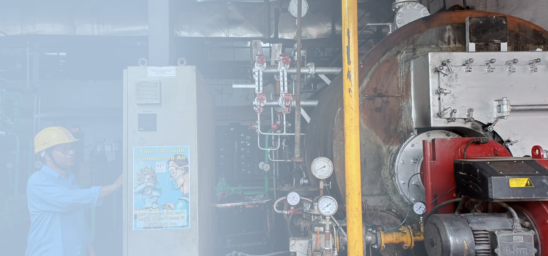 Industrial utility plant management